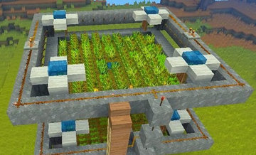 迷你世界如何搭建小麦塔 迷你世界自动小麦塔建造 小麦收割机教程